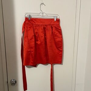 Cynthia Rowley 100% Silk Tie-Around Skirt